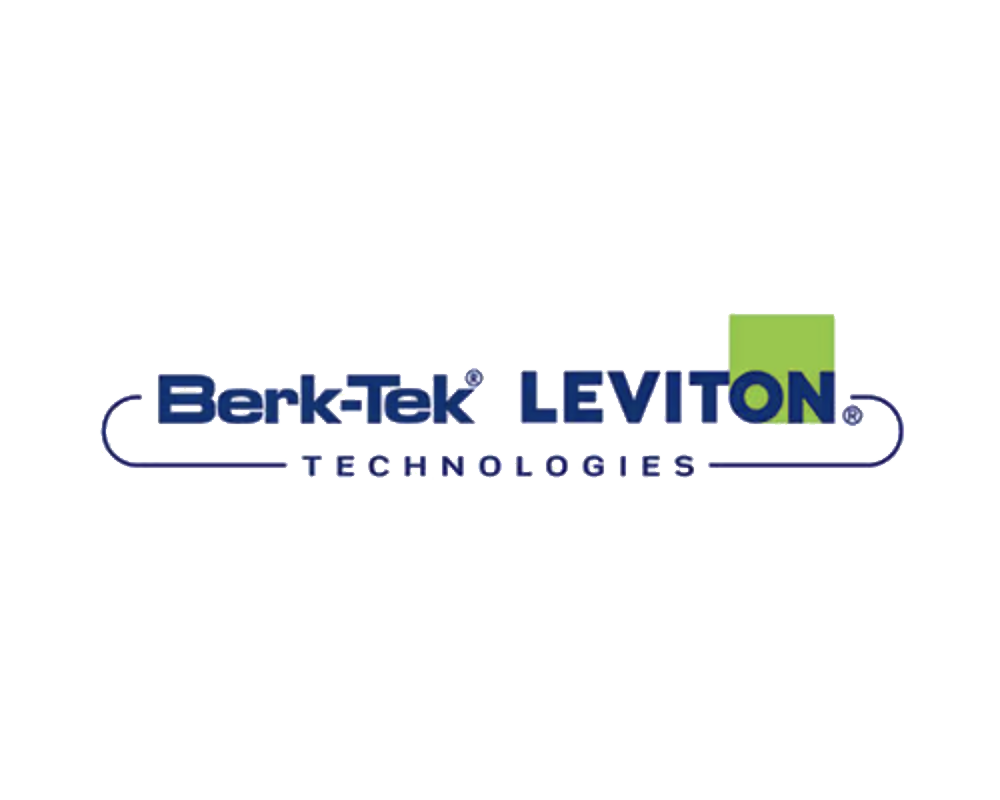 Berk-Tek LEVITON Technologies Logo